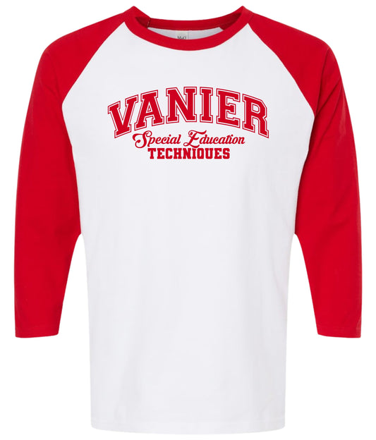 Vanier SET Raglan 3/4 Baseball Shirt