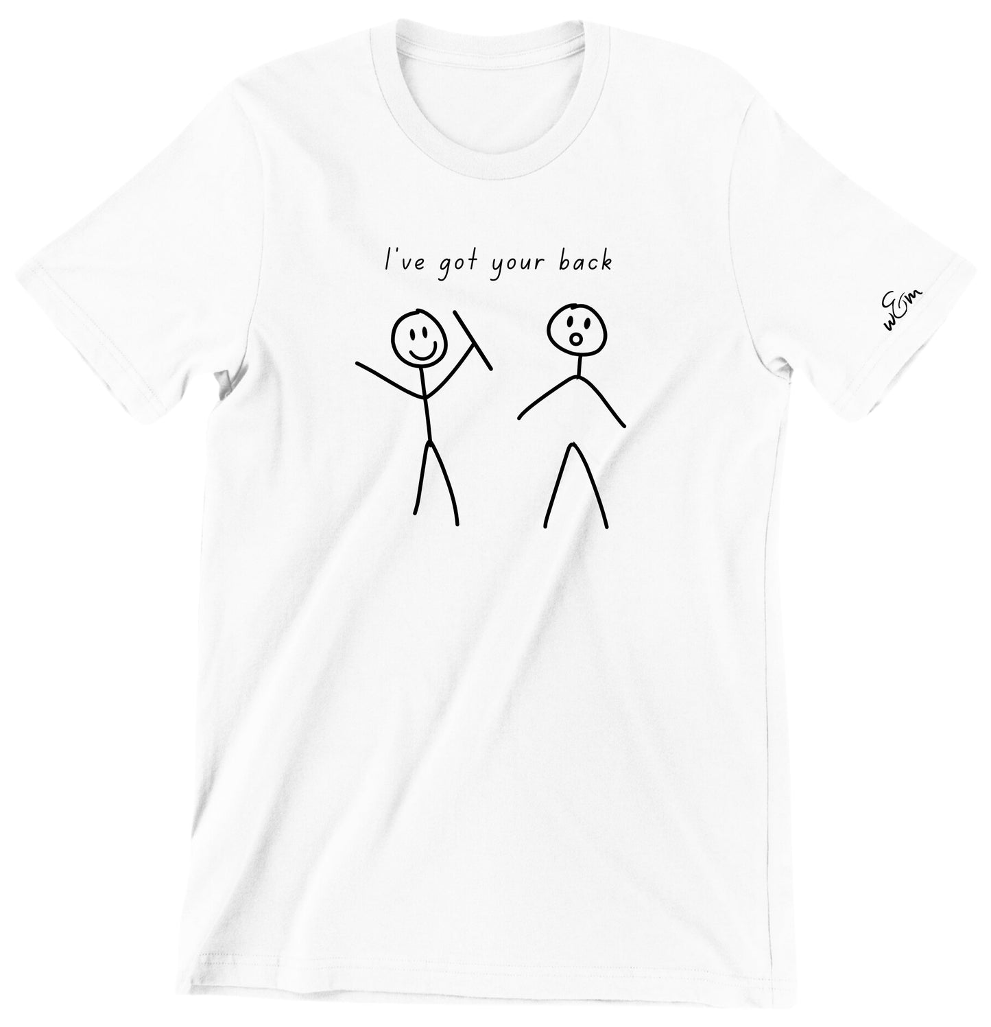 T-shirt pour adulte « Je te soutiens » de w&m