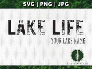 Graphismes de la vie du lac