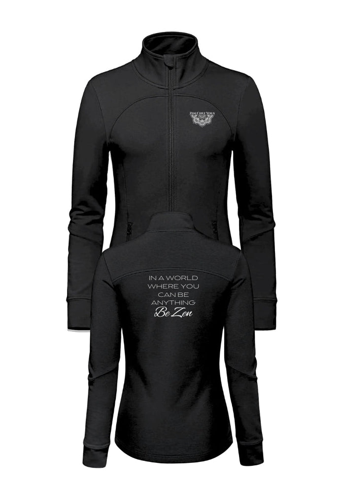 Veste de performance à zip intégral pour femme