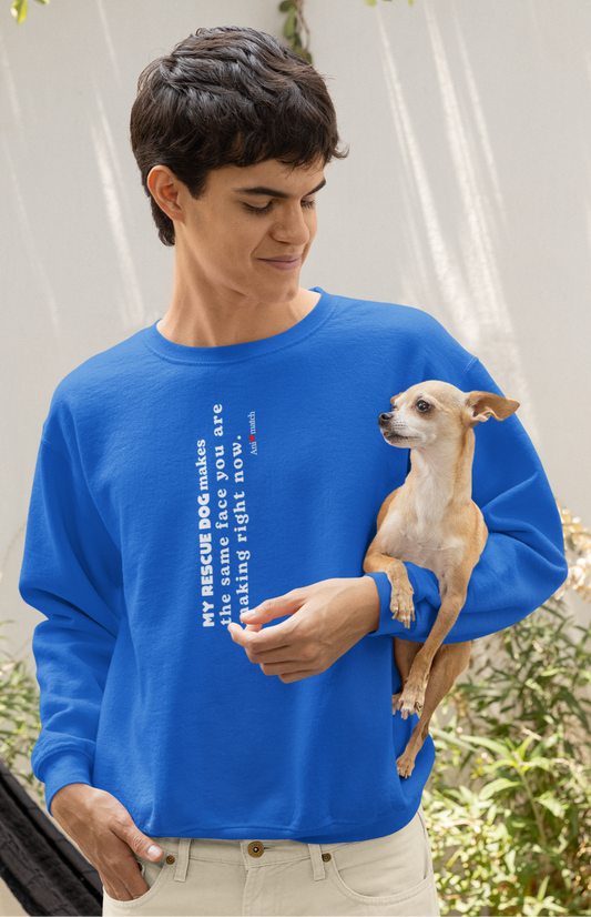 Animatch RESCUE FACE CREWNECK