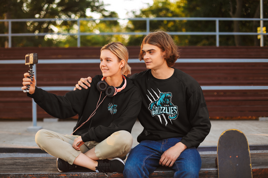 SWEAT-SHIRT À COL ROND DES GRIZZLIES