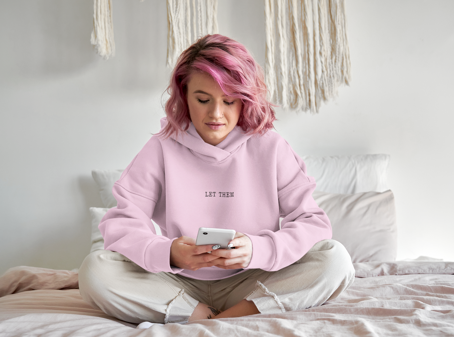 Laissez-les sweat à capuche