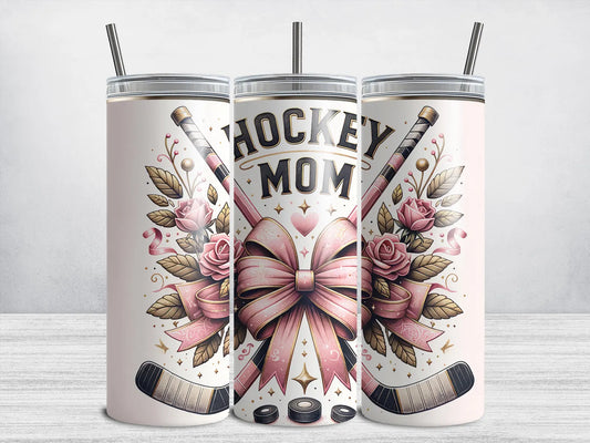 GOBELET ISOTHERME GRIZZLIE HOCKEY MOM POUR BOISSONS CHAUDES/FROIDES