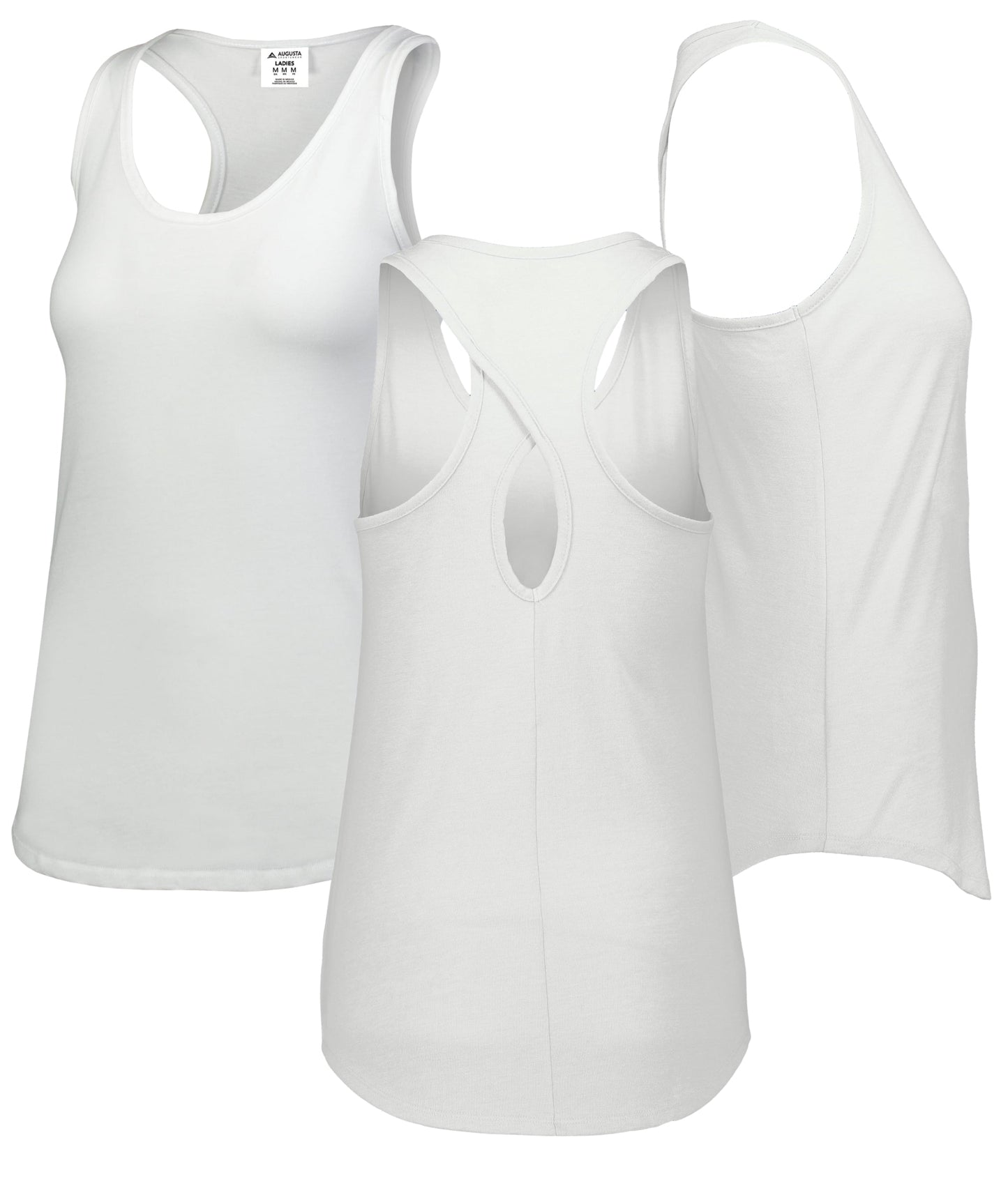 Ladies lux tri-blend tank