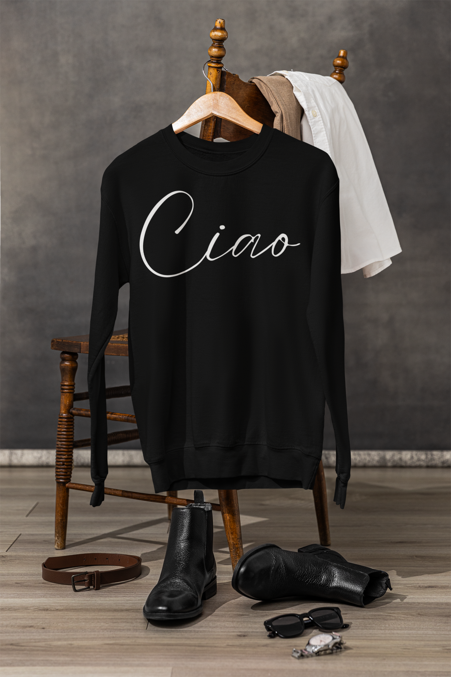 Pull ras du cou Ciao
