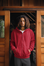 Load image into Gallery viewer, Full Zip Hoodie-Relaxed Fit

