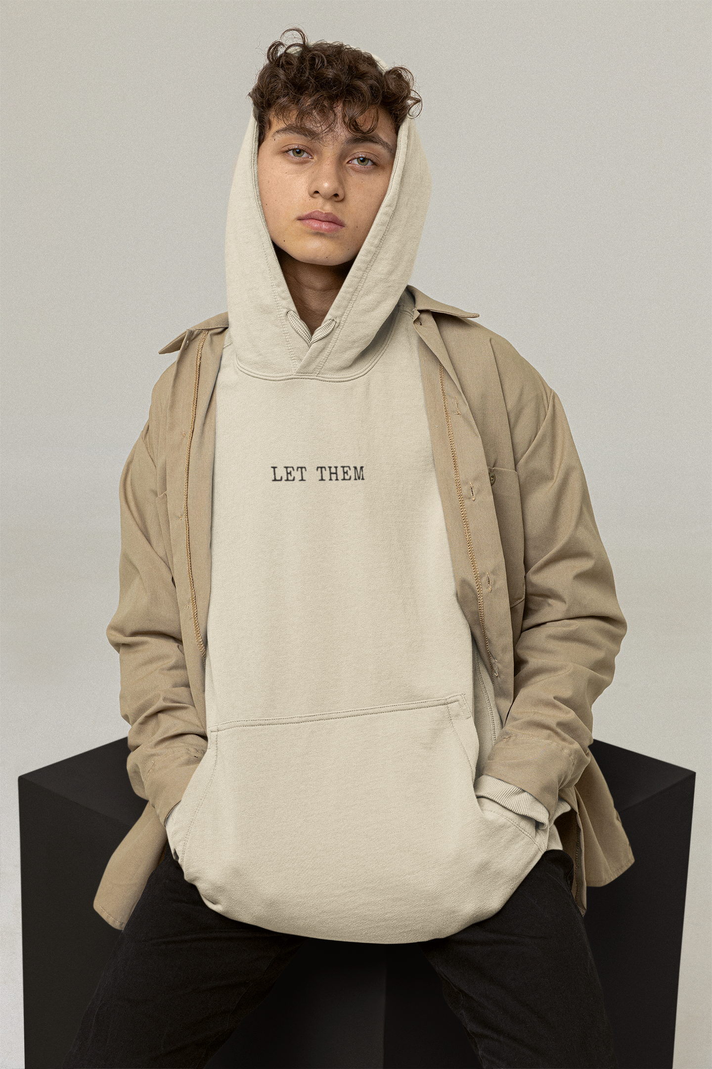 Laissez-les sweat à capuche