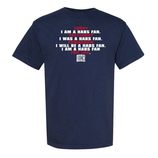 T-SHIRT FAN DES HABS POUR LA VIE