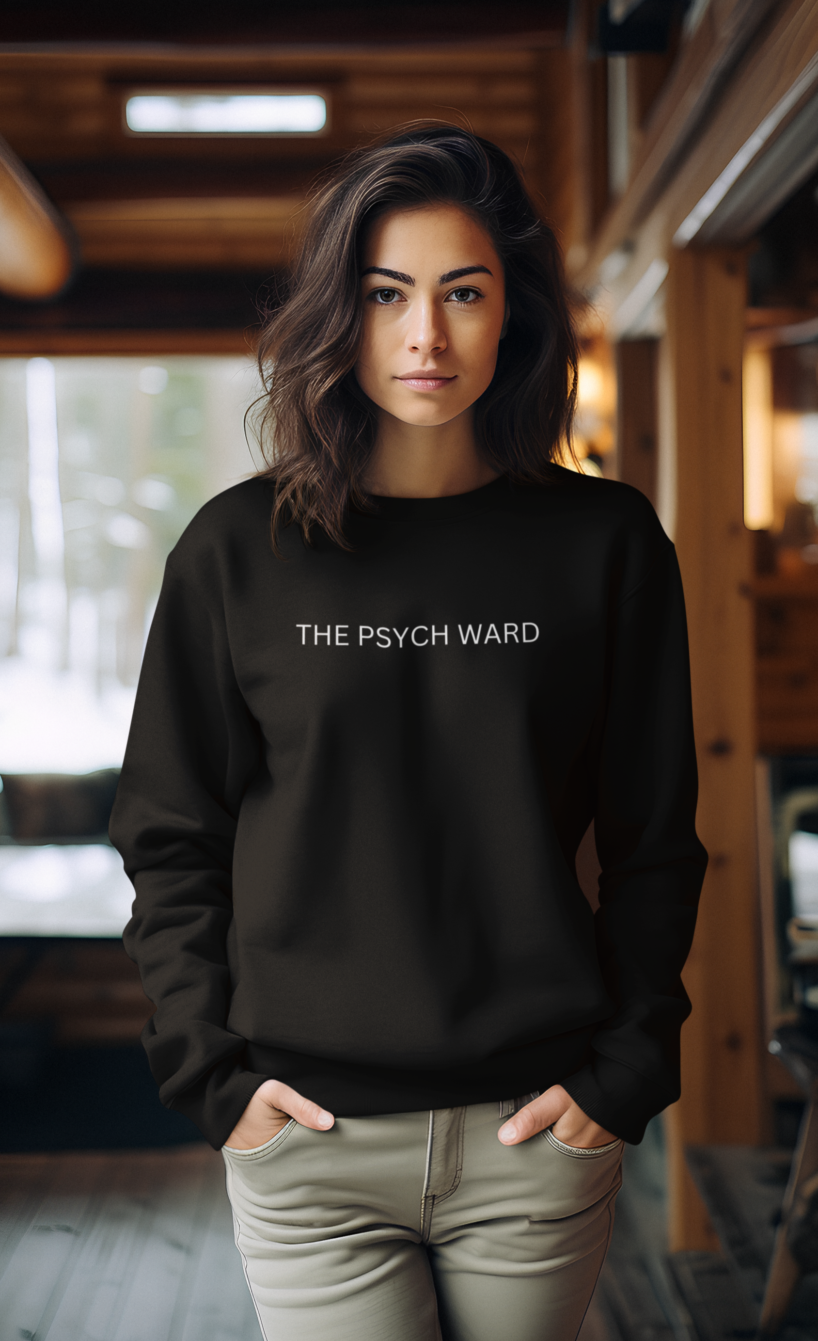 Classic Psych Ward Crewneck