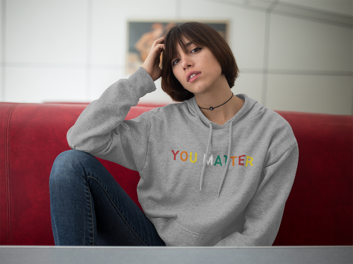 You Matter Hoodie-Multi