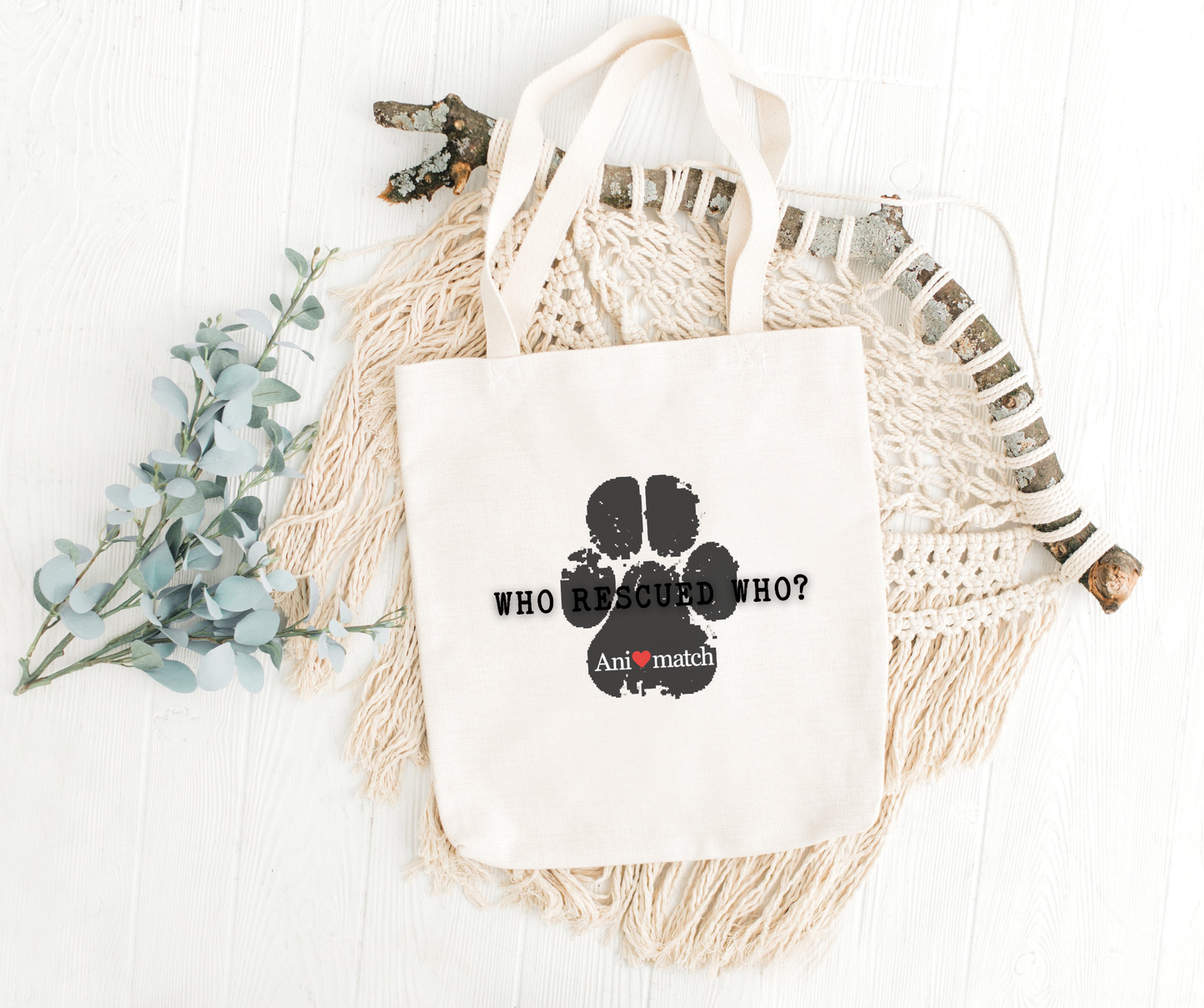 Animatch tote bag
