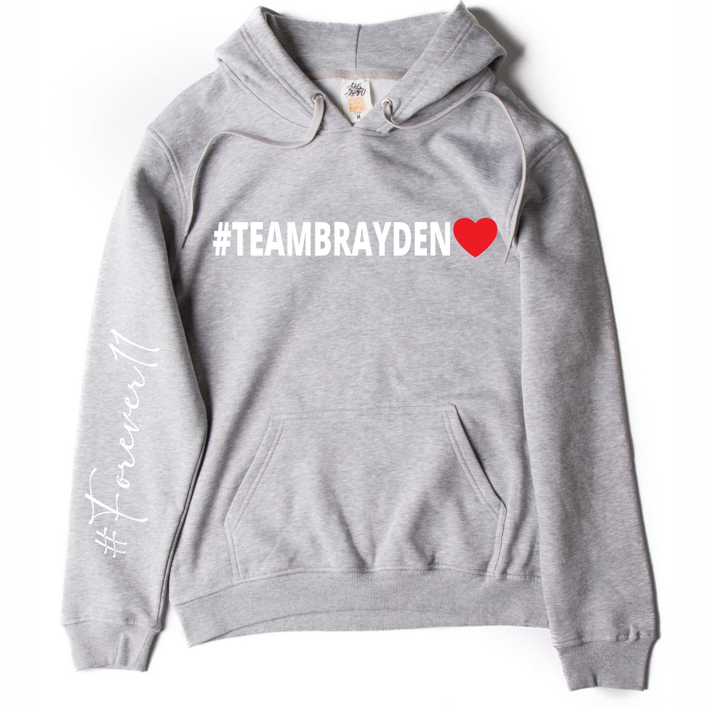 Sweat à capuche Team Brayden Heart (unisexe)