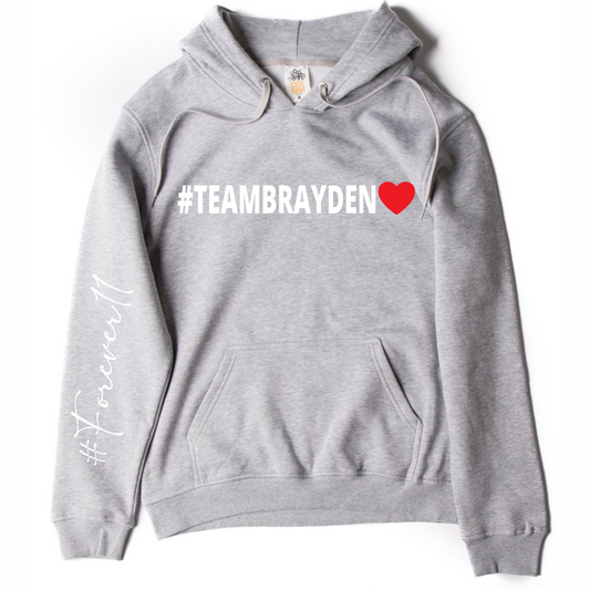 Team Brayden Heart Hoodie (Unisex)