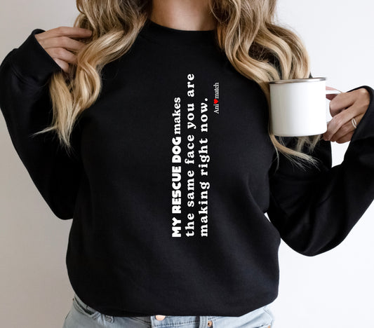 Animatch 'Same Face' Crewneck