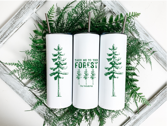 Custom 20 oz skinny tumbler