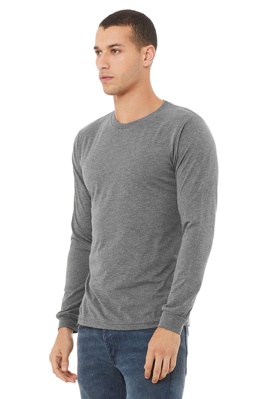 Cotton Jersey Long Sleeve T-Shirt