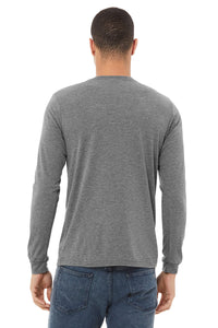 T-shirt à manches longues en jersey de coton