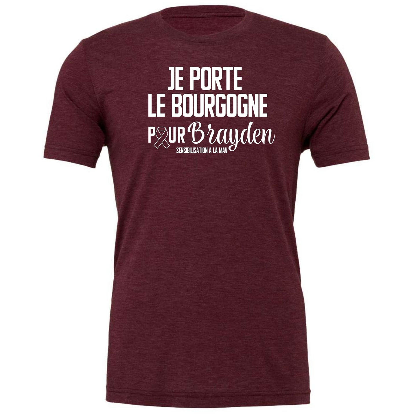 #teambrayden I Wear Burgundy (T-shirt)