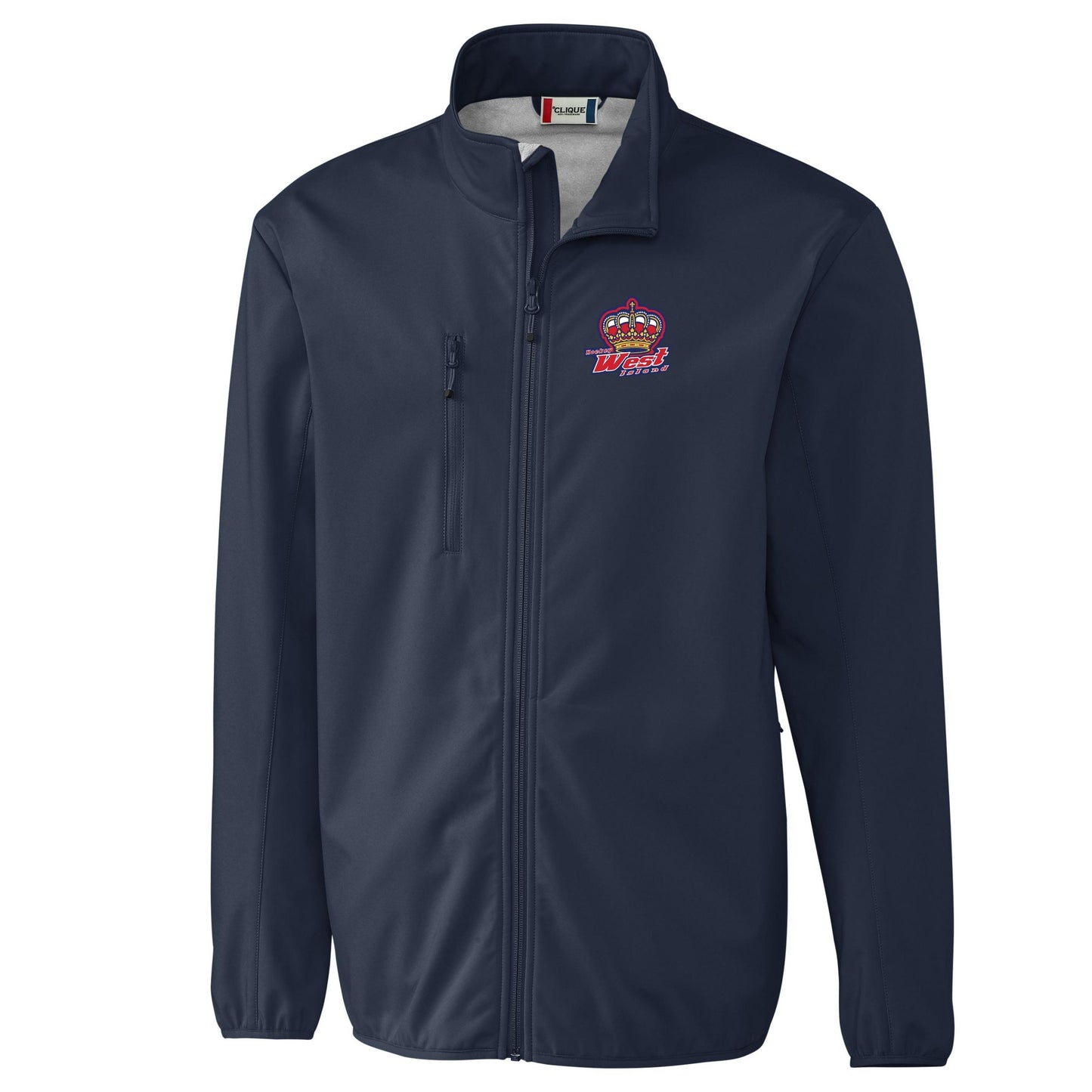 Veste à zip intégral en softshell extensible HWI