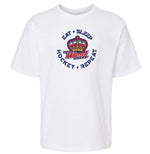 Load image into Gallery viewer, HWI Youth &#39;Eat, Sleep, Hockey, Repeat&#39; T-shirt
