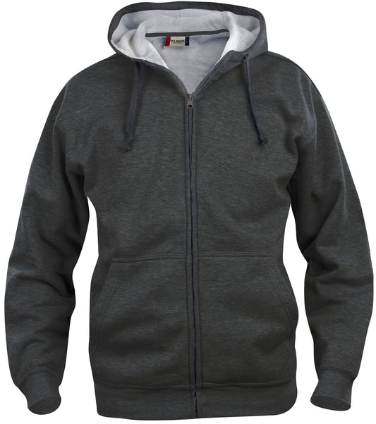 Sweat à capuche zippé intégral - Coupe ajustée
