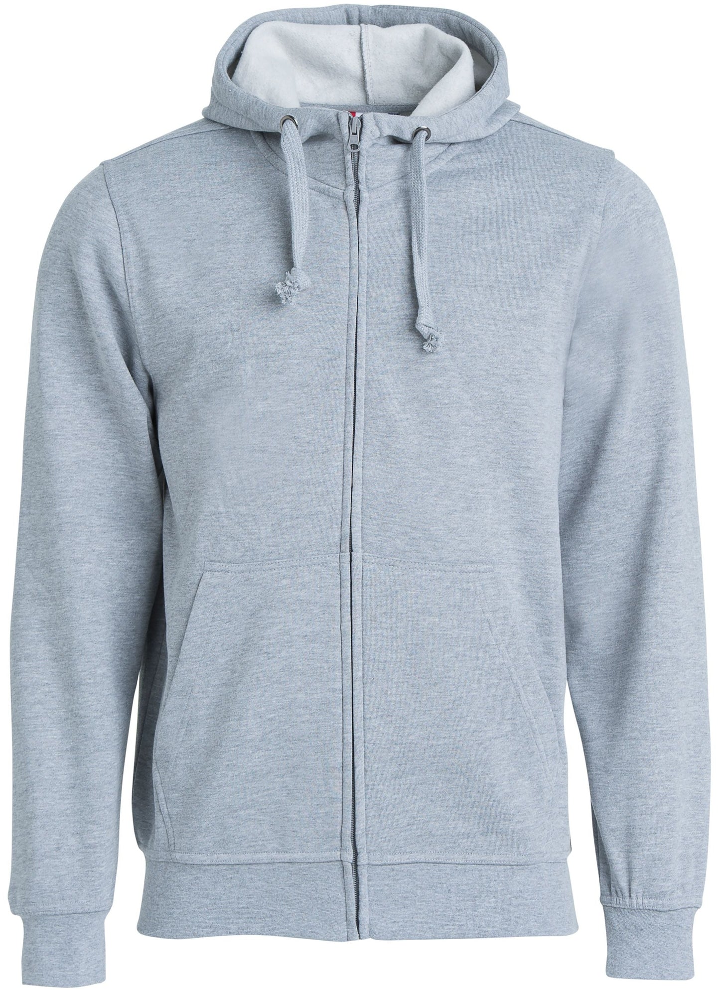 Sweat à capuche entièrement zippé, coupe fuselée