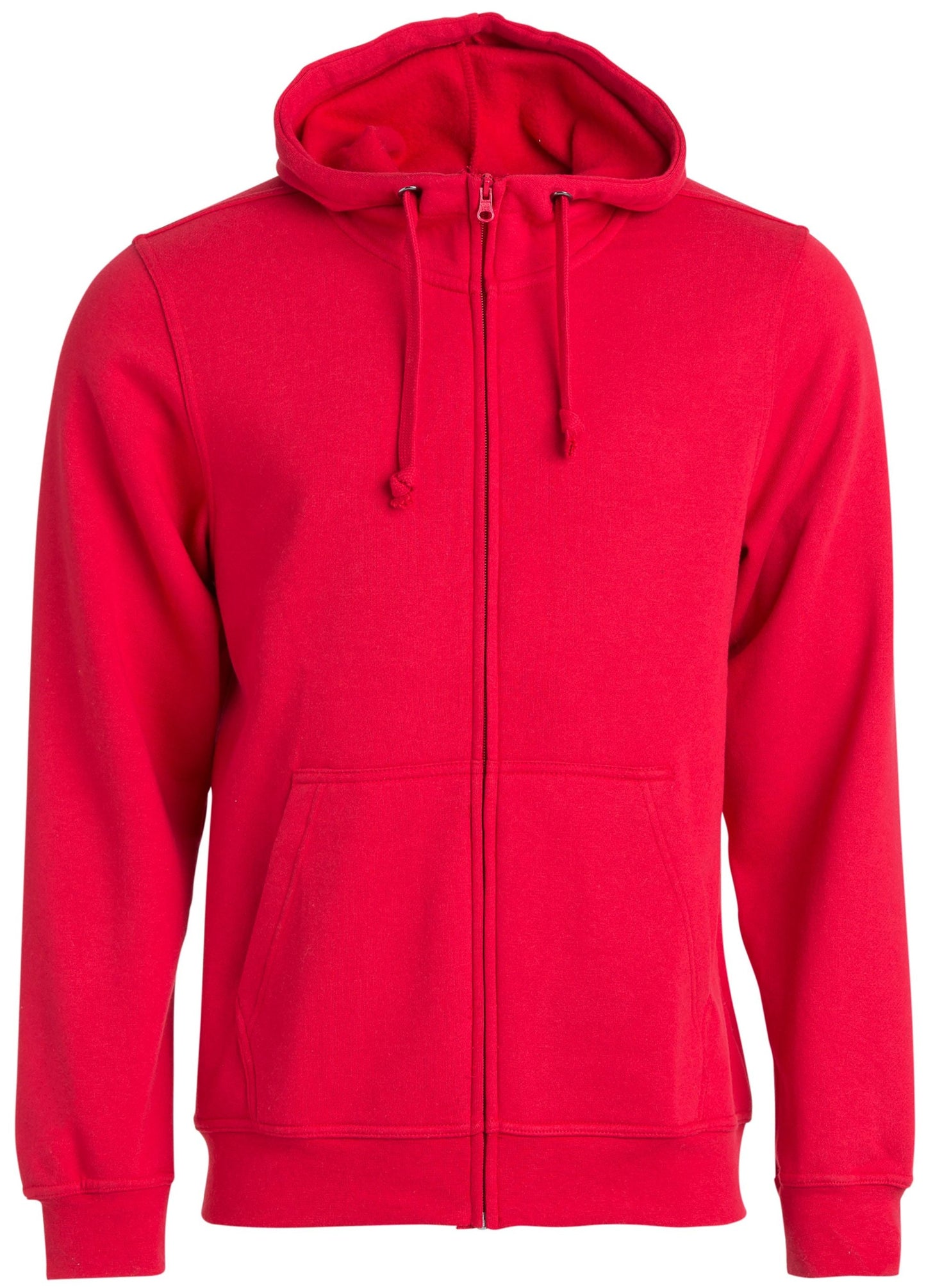 Sweat à capuche entièrement zippé, coupe fuselée