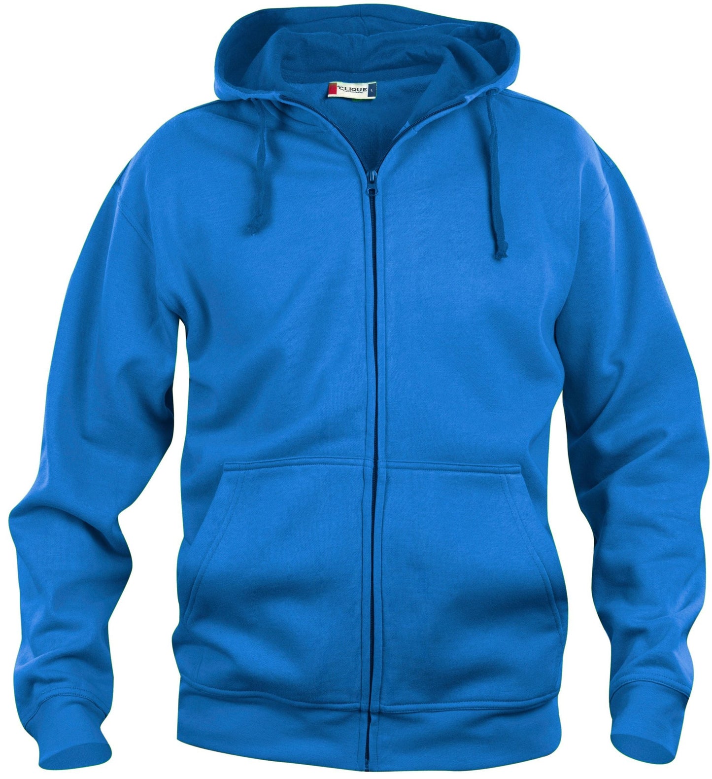 Sweat à capuche entièrement zippé, coupe fuselée