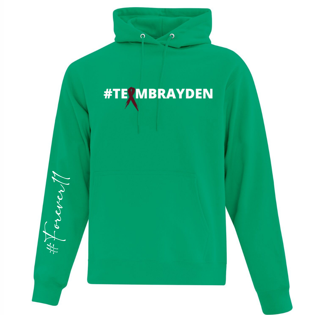 Team Brayden Ribbon Hoodie (Unisex)