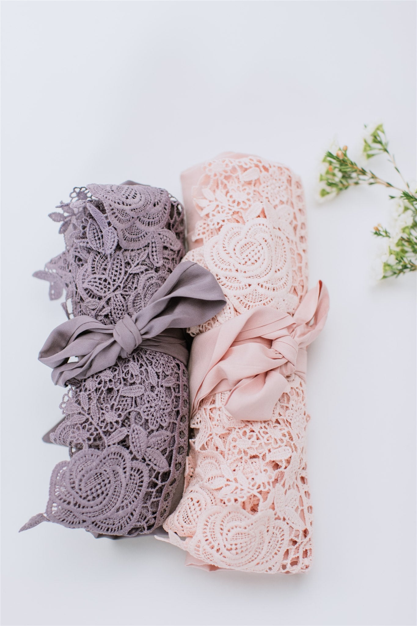 Robe en dentelle de coton
