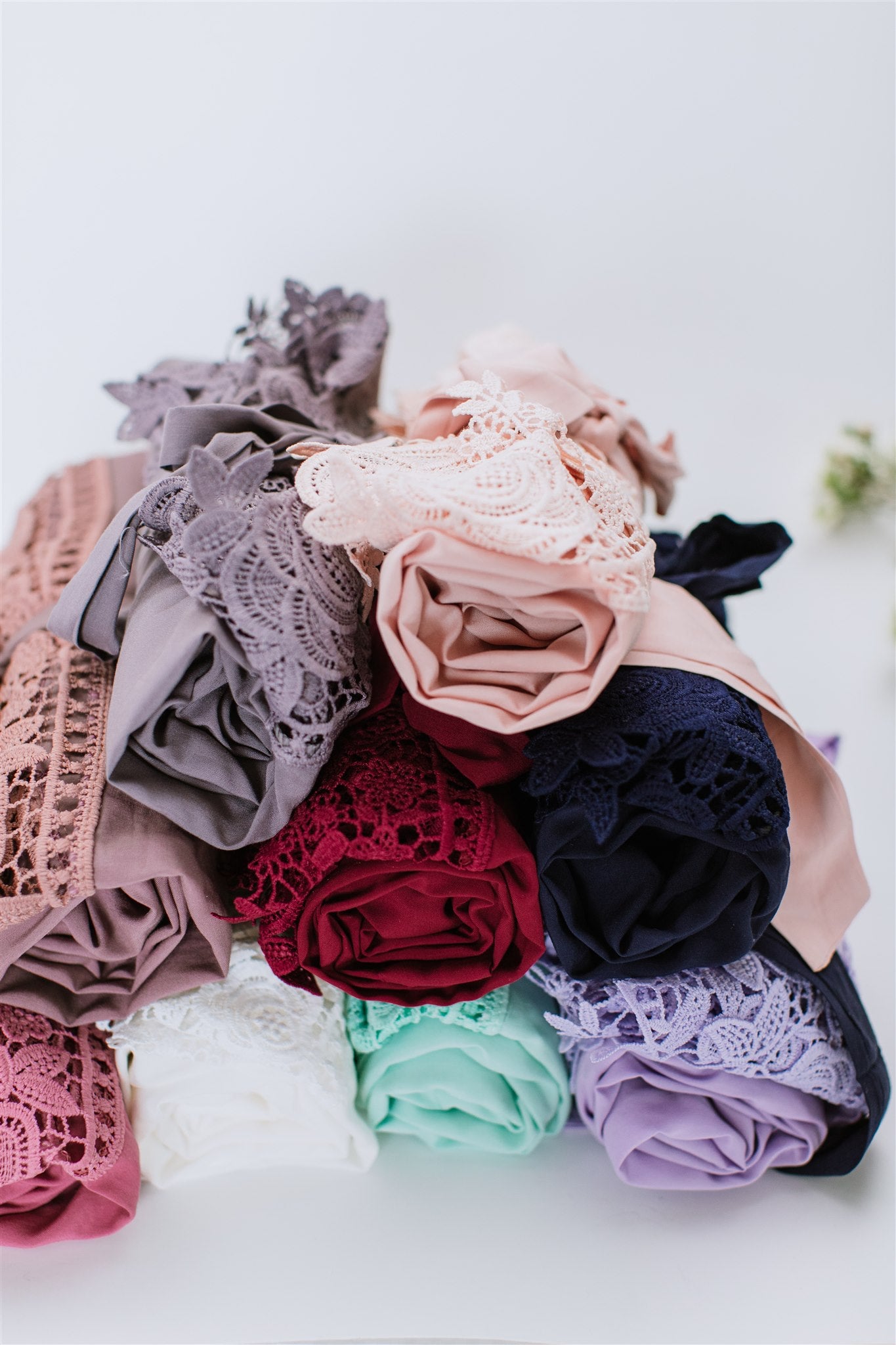 Robe en dentelle de coton