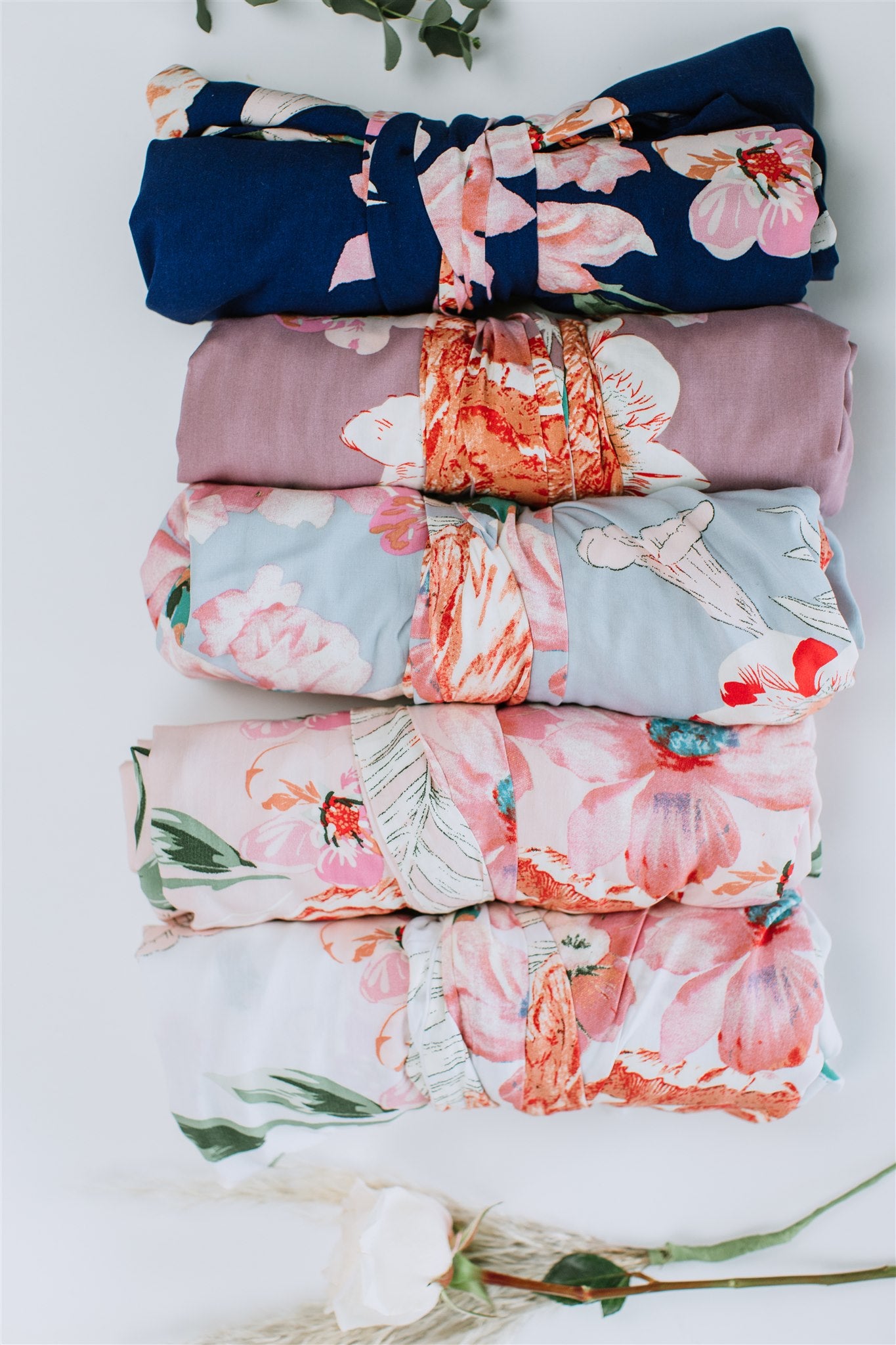Robe en coton florale