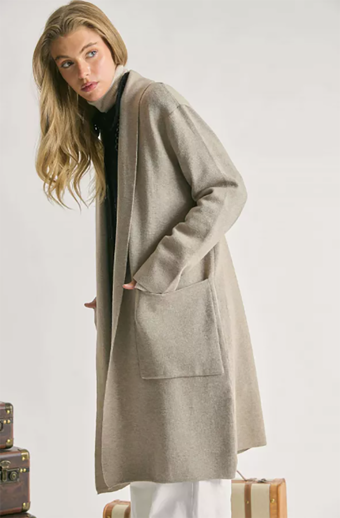 Oversized Cardigan Jacket