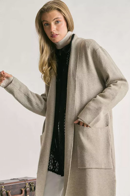 Oversized Cardigan Jacket