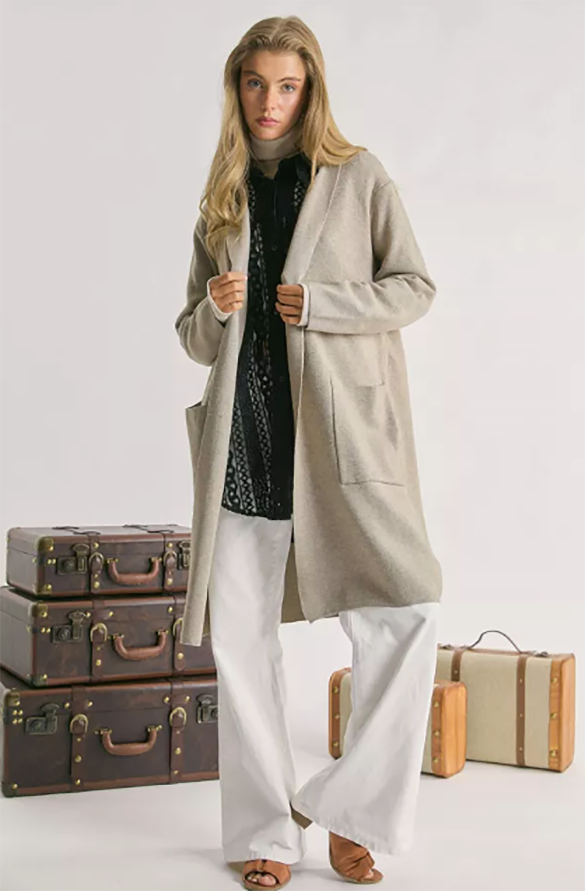 Oversized Cardigan Jacket