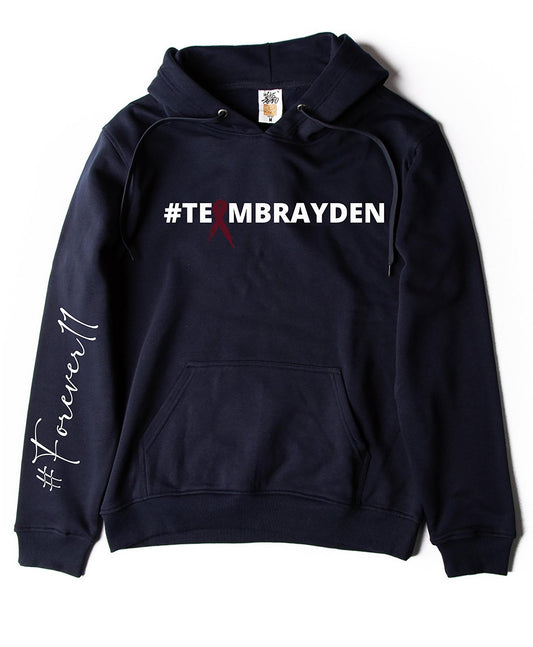 Team Brayden Ribbon Hoodie (Unisex)