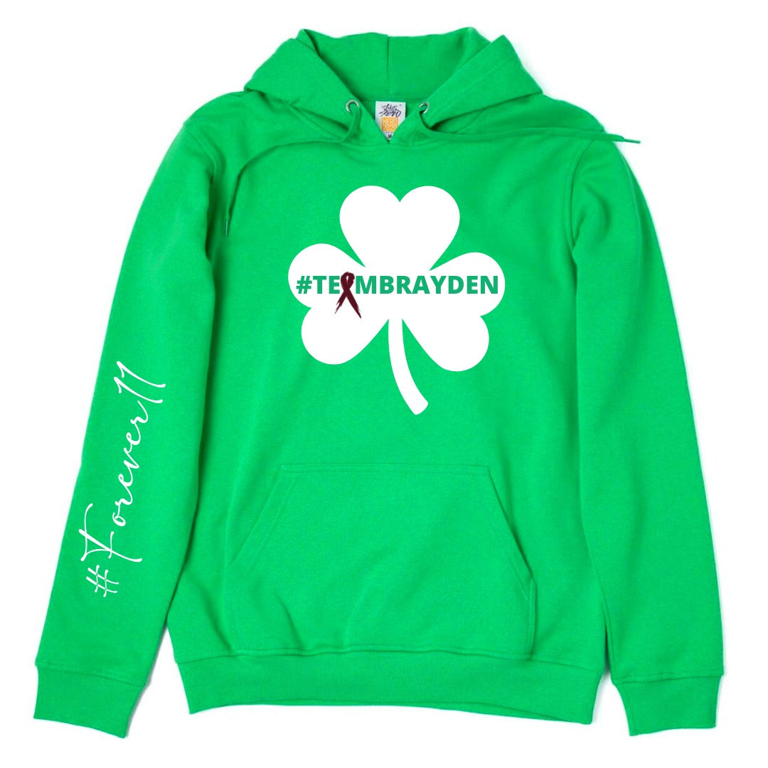 #teambrayden St Paddy's Day Hoodie (Unisex)