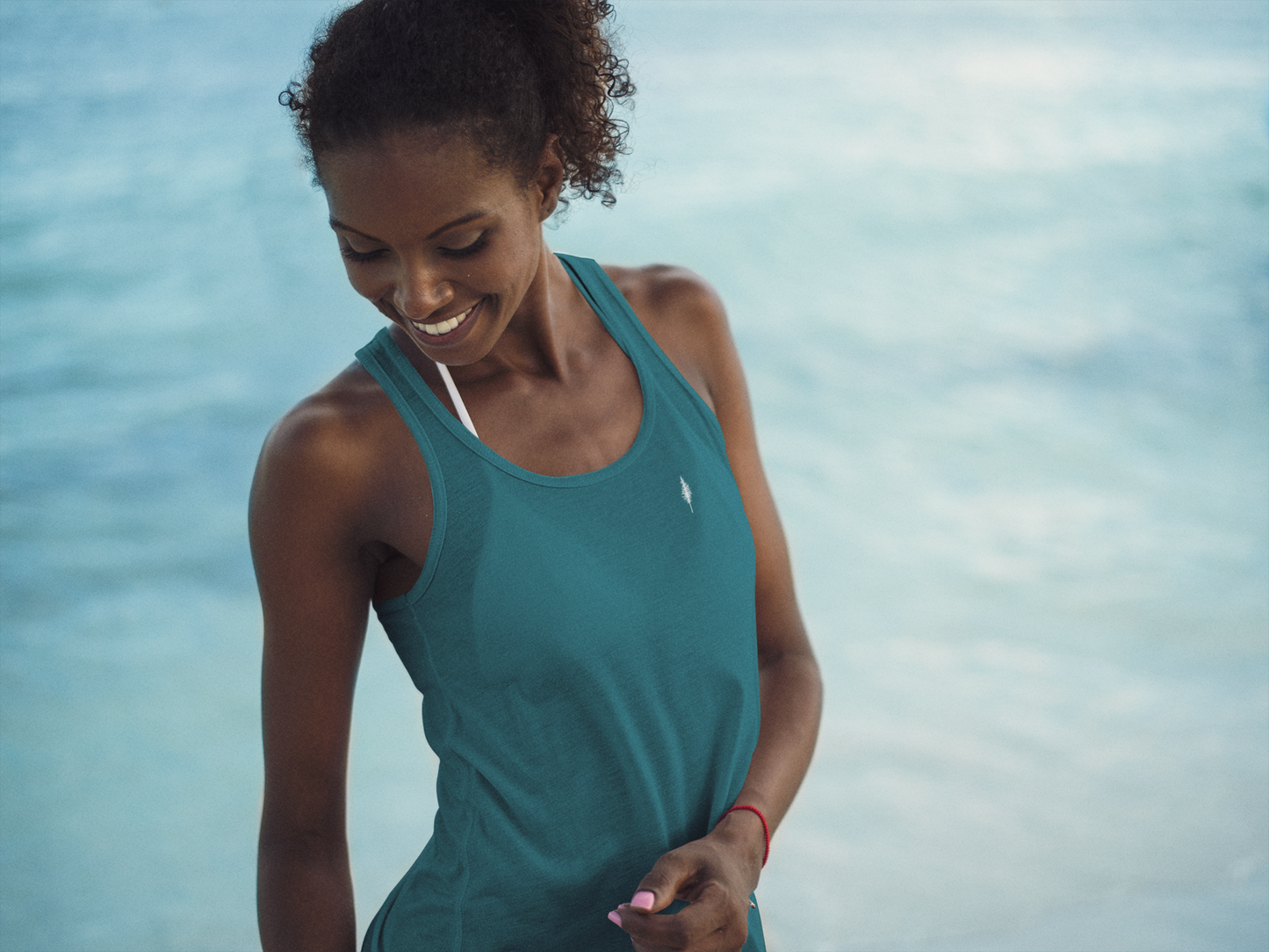 Débardeur fluide à dos nageur